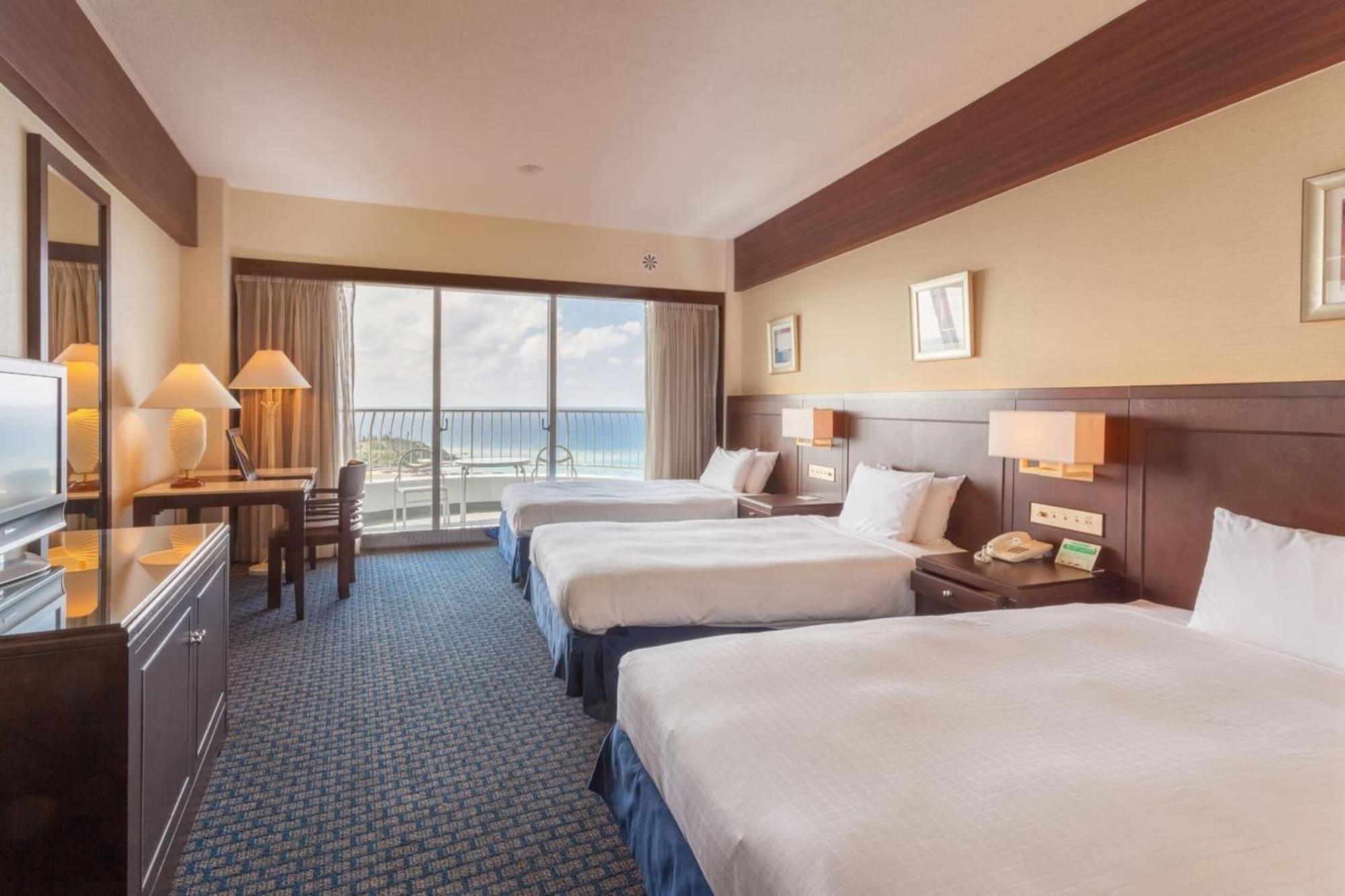 Okinawa Kariyushi Beach Resort Ocean Spa Onna Extérieur photo