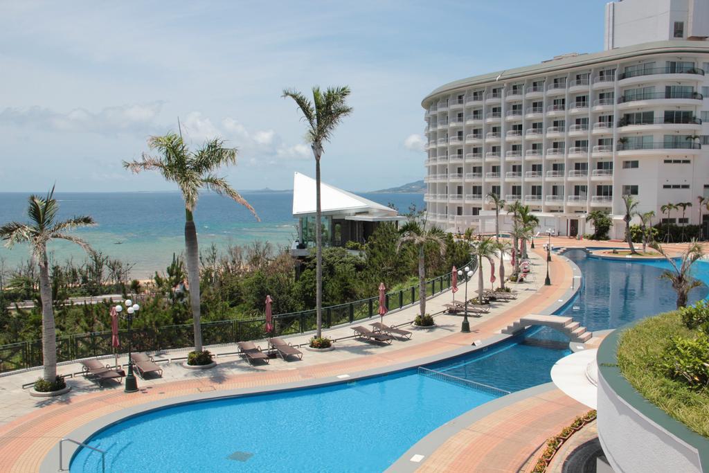 Okinawa Kariyushi Beach Resort Ocean Spa Onna Extérieur photo