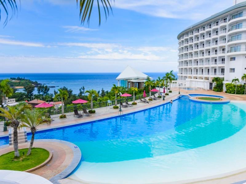 Okinawa Kariyushi Beach Resort Ocean Spa Onna Extérieur photo